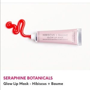 SERAPHINE BOTANICALS
Glow Lip Mask-Hibiscus +Baume